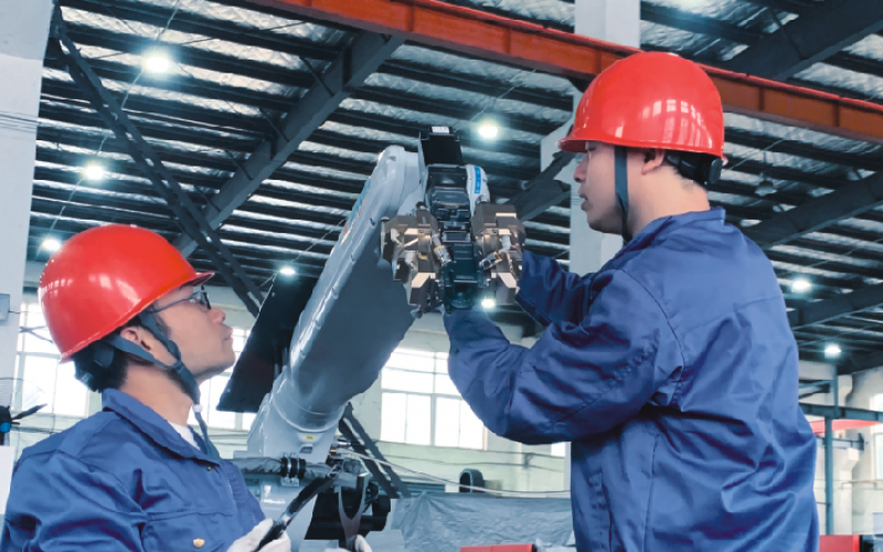 浙江雷諾爾以客戶為中心：成功安裝定制化機(jī)器人管線包，彰顯“客戶要求即行動指南”承諾